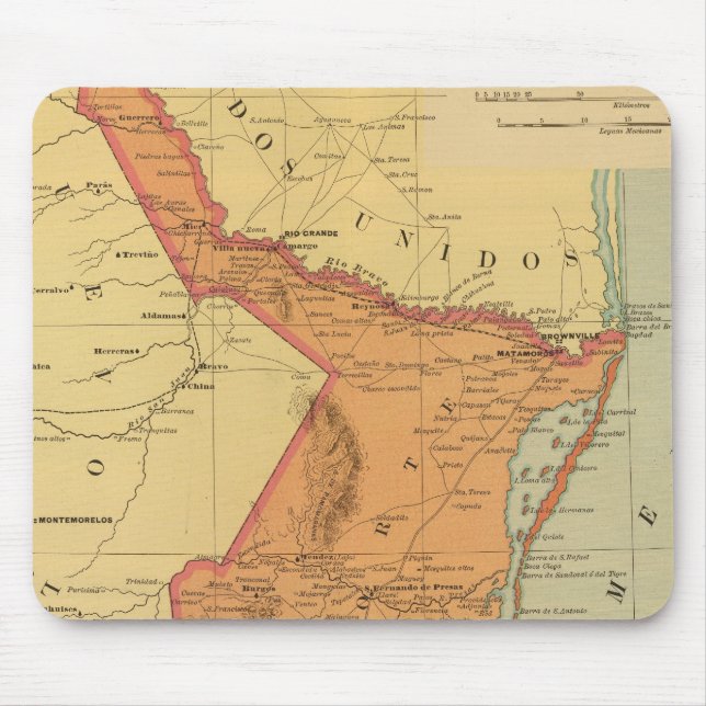 Tamaulipas Mouse Pad (Front)