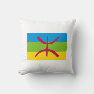 Tamazight flag cushion