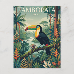 Tambopata National Reserve Peru Postcard