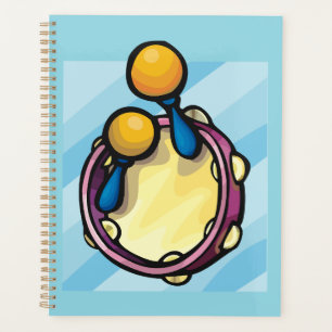 Tamborine And Maraccas Planner