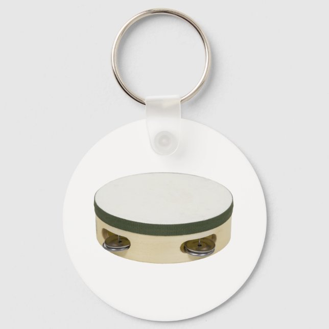 Tambourine112109 Key Ring (Front)