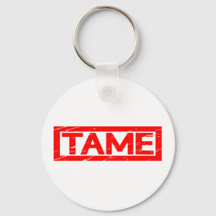 Tame Stamp Key Ring