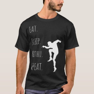 Tamil Design by Lungi Life. Eat.Sleep.KUTHU.Repeat T-Shirt