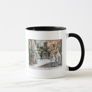 Tamino and Pamina before the temple Mug