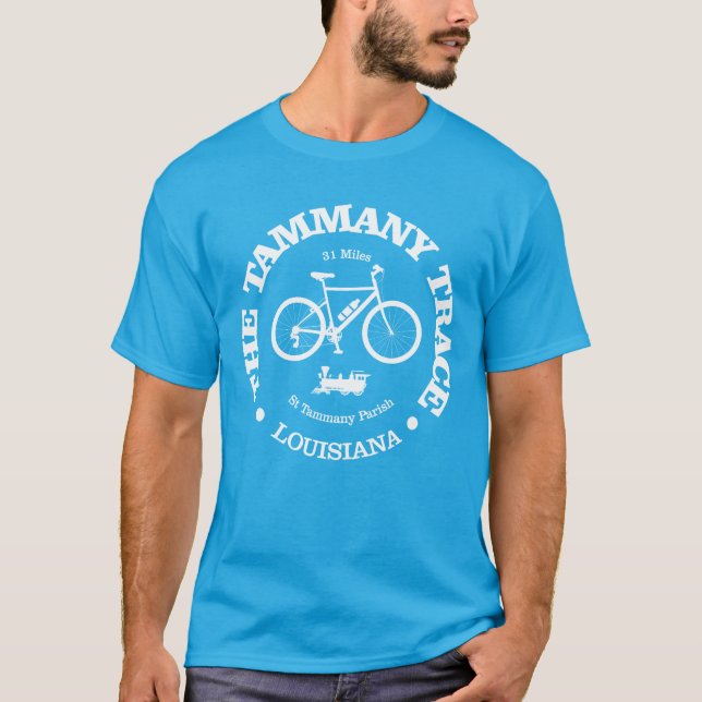 Tammany Trace (cycling) T-Shirt (Front)