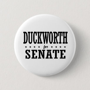 Tammy Duckworth for Senate 2016 6 Cm Round Badge