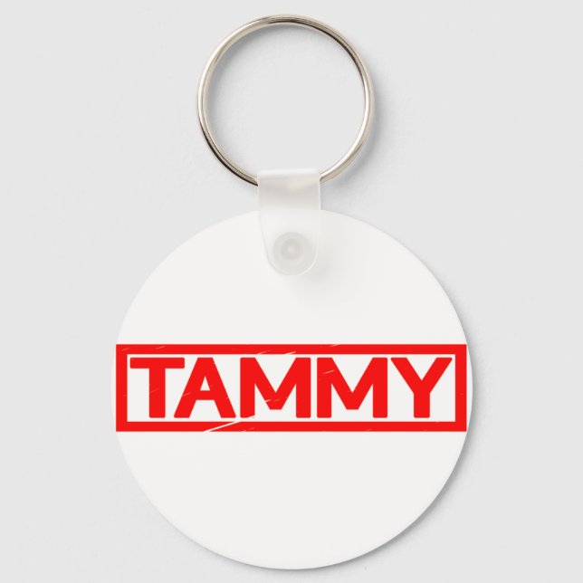 Tammy Stamp Key Ring (Front)