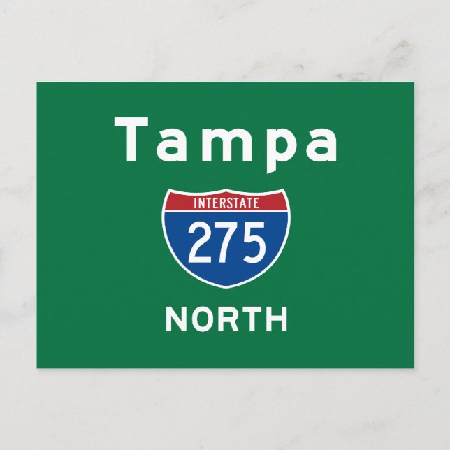 Tampa 275 postcard (Front)