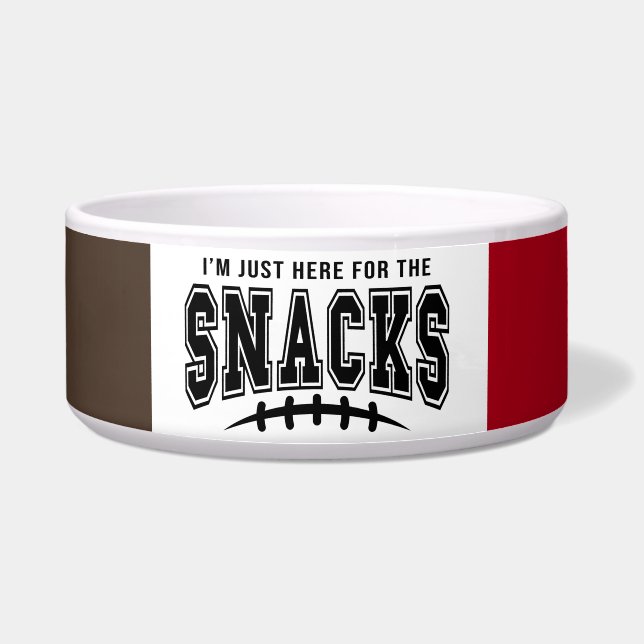 Tampa Bay Buccaneers Football Here For The Snacks  (Front)