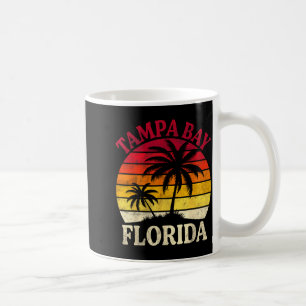 Tampa Bay Florida Beach Trocal Summer Palm Tree Coffee Mug