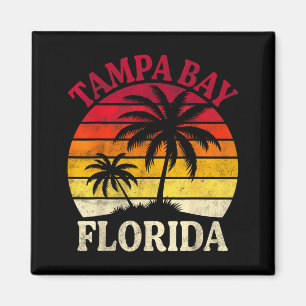 Tampa Bay Florida Beach Trocal Summer Palm Tree Magnet