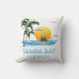Tampa Bay Florida Sailing Cushion