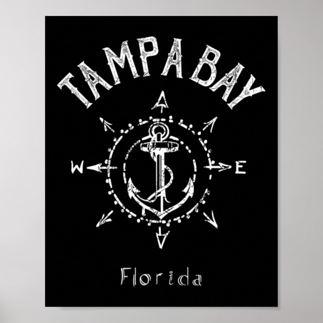 Tampa Bay Florida Sailing  Poster (Front)