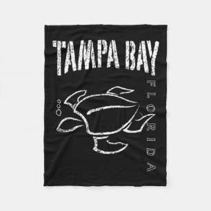 Tampa Bay Florida Souvenir Fleece Blanket