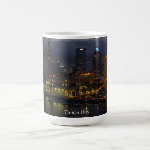 Tampa Bay Night Skyline Coffee Mug