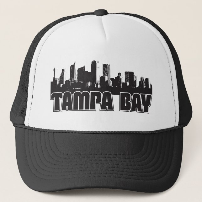 Tampa Bay Skyline Trucker Hat (Front)