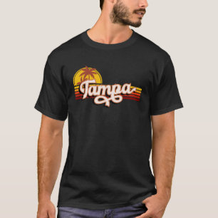 Tampa Beach Florida retro City Hometown Vintage T-Shirt