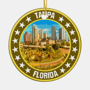 Tampa ceramic ornament