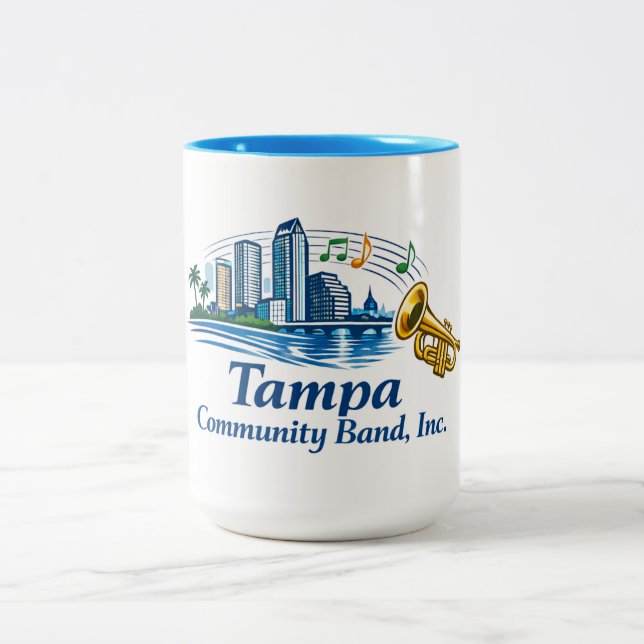 Tampa Community Band Coffee Mug (Center)