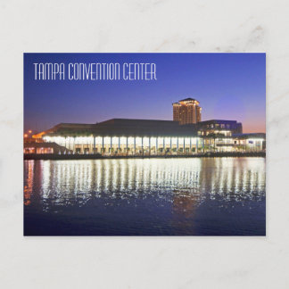 Tampa Convention Centre at dawn Postcard