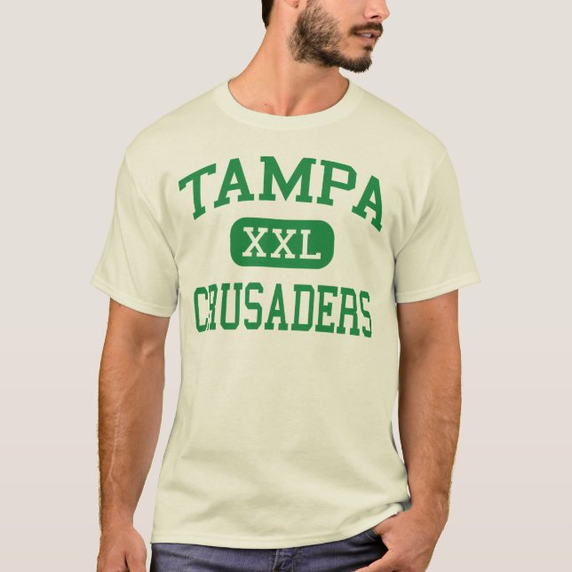 Tampa - Crusaders - Catholic - Tampa Florida T-Shirt (Front)