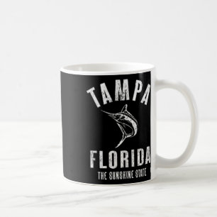 Tampa Florida Fl Retro Vintage Beach Front And Ck Coffee Mug