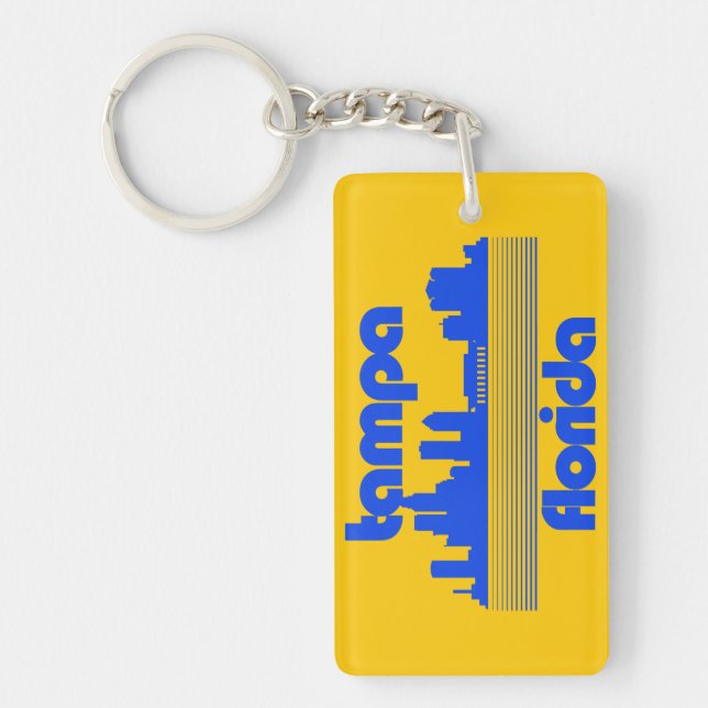 Tampa Florida Key Ring (Front)