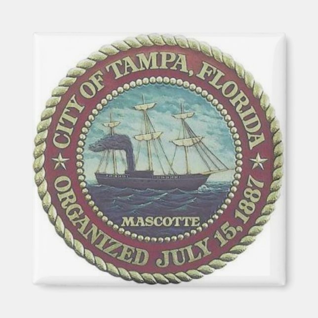 Tampa Florida Magnet (Front)