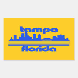 Tampa Florida Rectangular Sticker