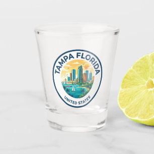 Tampa Florida Shot Glass