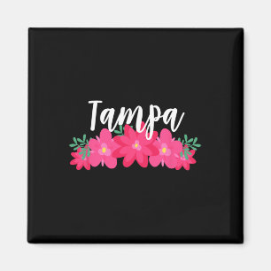 Tampa Florida Tropical Vacation Magnet