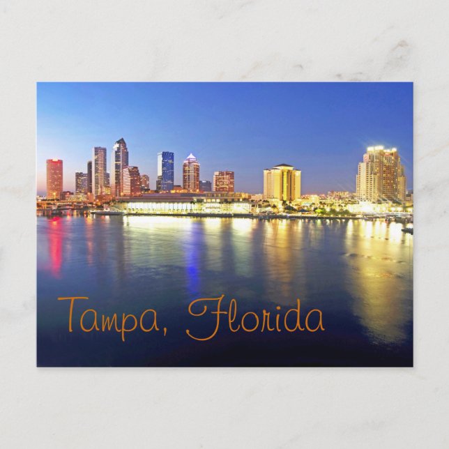 Tampa, Florida, U.S.A. Postcard (Front)