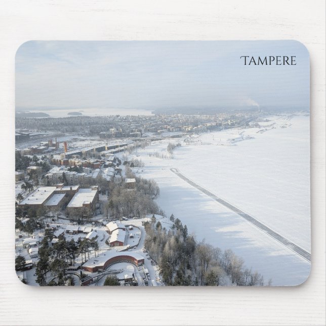 Tampere in Winter Mouse Pad (Front)