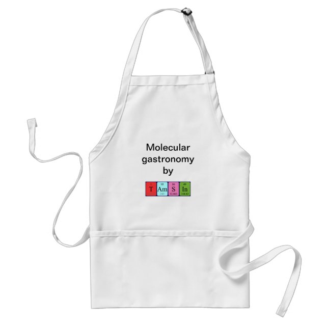 Tamsin periodic table name apron (Front)