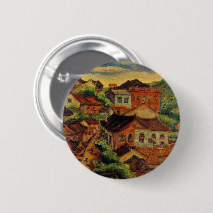 Tamsui & Chen Cheng-Po /Taiwan vintage art 6 Cm Round Badge