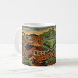 Tamsui & Chen Cheng-Po /Taiwan vintage art office Coffee Mug