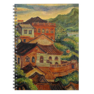 Tamsui & Chen Cheng-Po /Taiwan vintage art office Notebook
