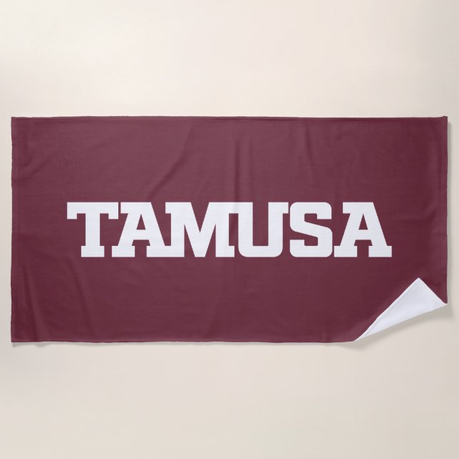 TAMUSA BEACH TOWEL (Front)