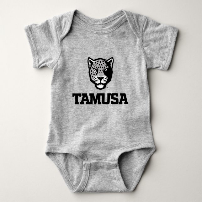 TAMUSA Jaguars 3 Baby Bodysuit (Front)