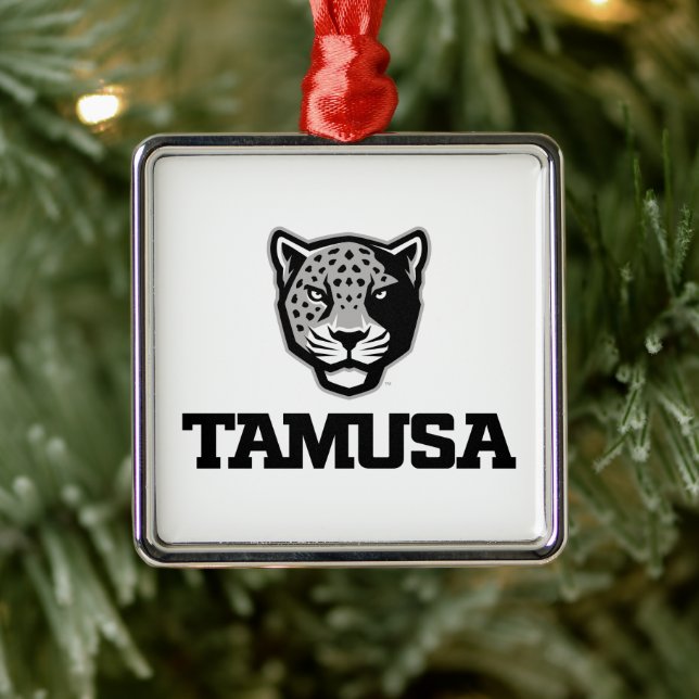 TAMUSA Jaguars Metal Ornament (Tree)