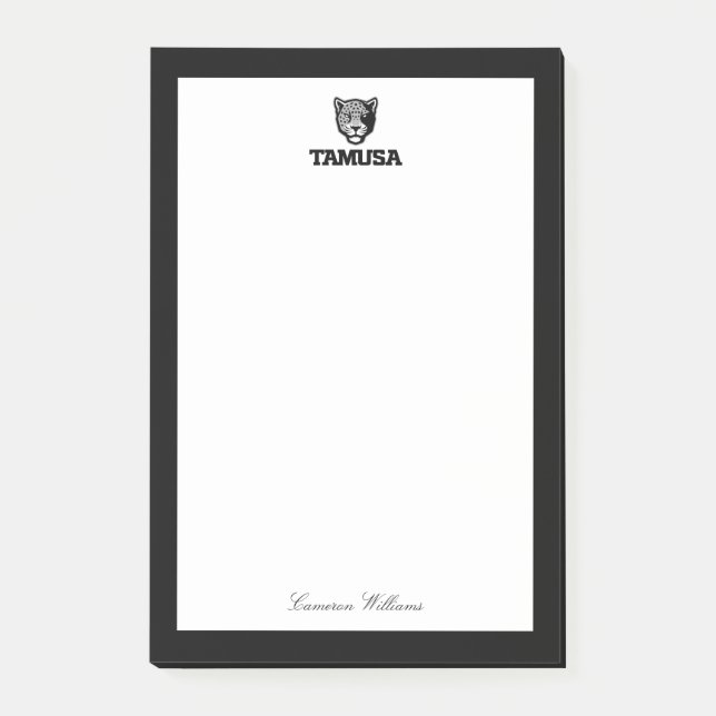 TAMUSA Jaguars Post-it Notes (Front)