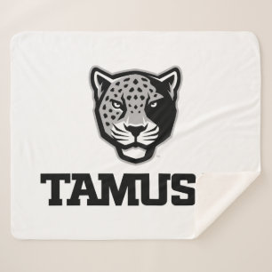 TAMUSA Jaguars Sherpa Blanket