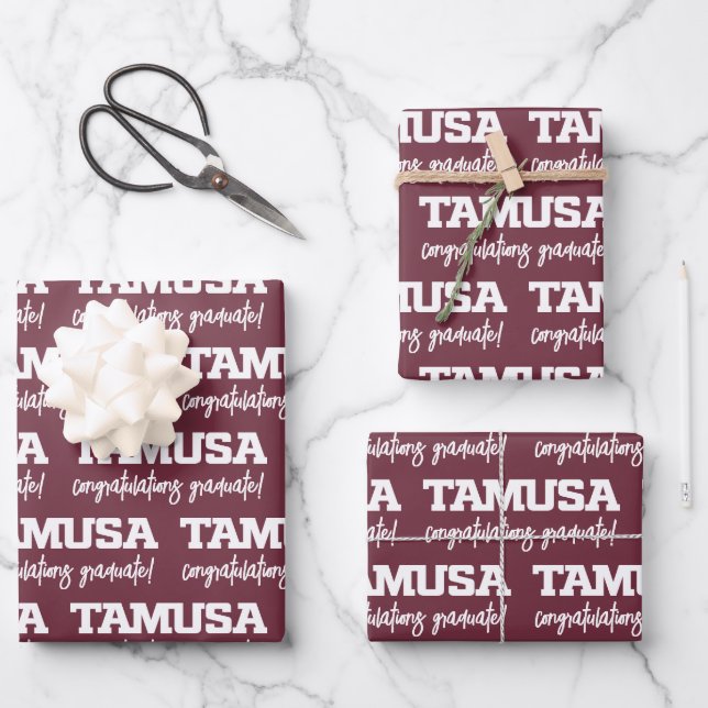 TAMUSA WRAPPING PAPER SHEET (Front)