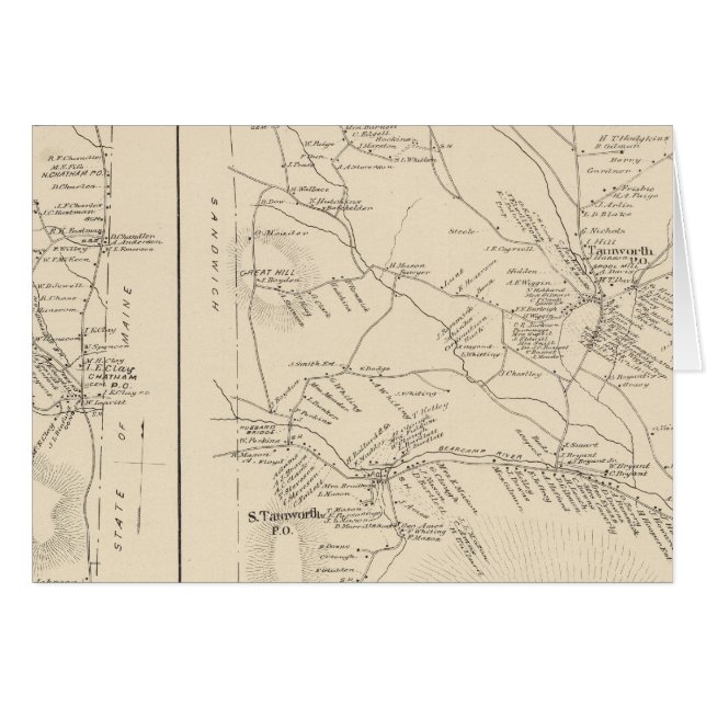 Tamworth, Carroll Co (Front Horizontal)