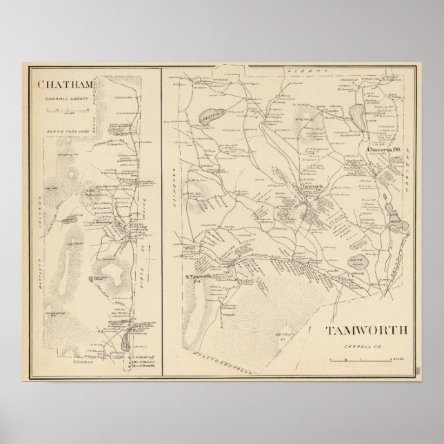 Tamworth, Carroll Co Poster (Front)