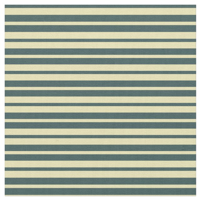 Tan and Dark Slate Grey Pattern Fabric (Close Up)