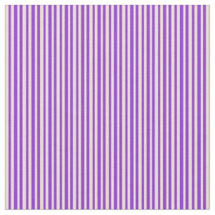 Tan and Purple Lines Fabric
