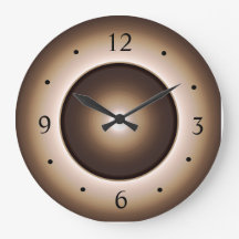 Tan/Brown Moon Effect Printed Design