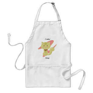 Tan Cat Apron