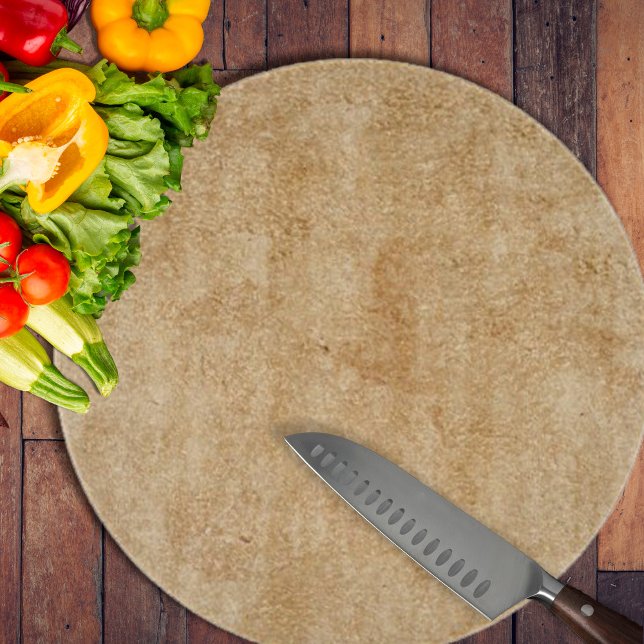 Tan Chamois Leather Print Cutting Board (Tan Chamois Leather Print Cutting Board by Looly Elzayat)